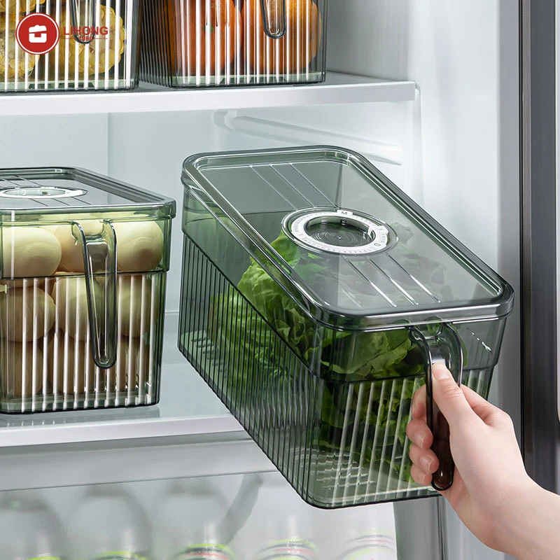 Buy Wholesale China Bpa Free Fridge Storage Containers Boxes Pet Vegetable  And Fruit Storage Basket Refrigerator Bins & Fridge Storage Container at  USD 1.61