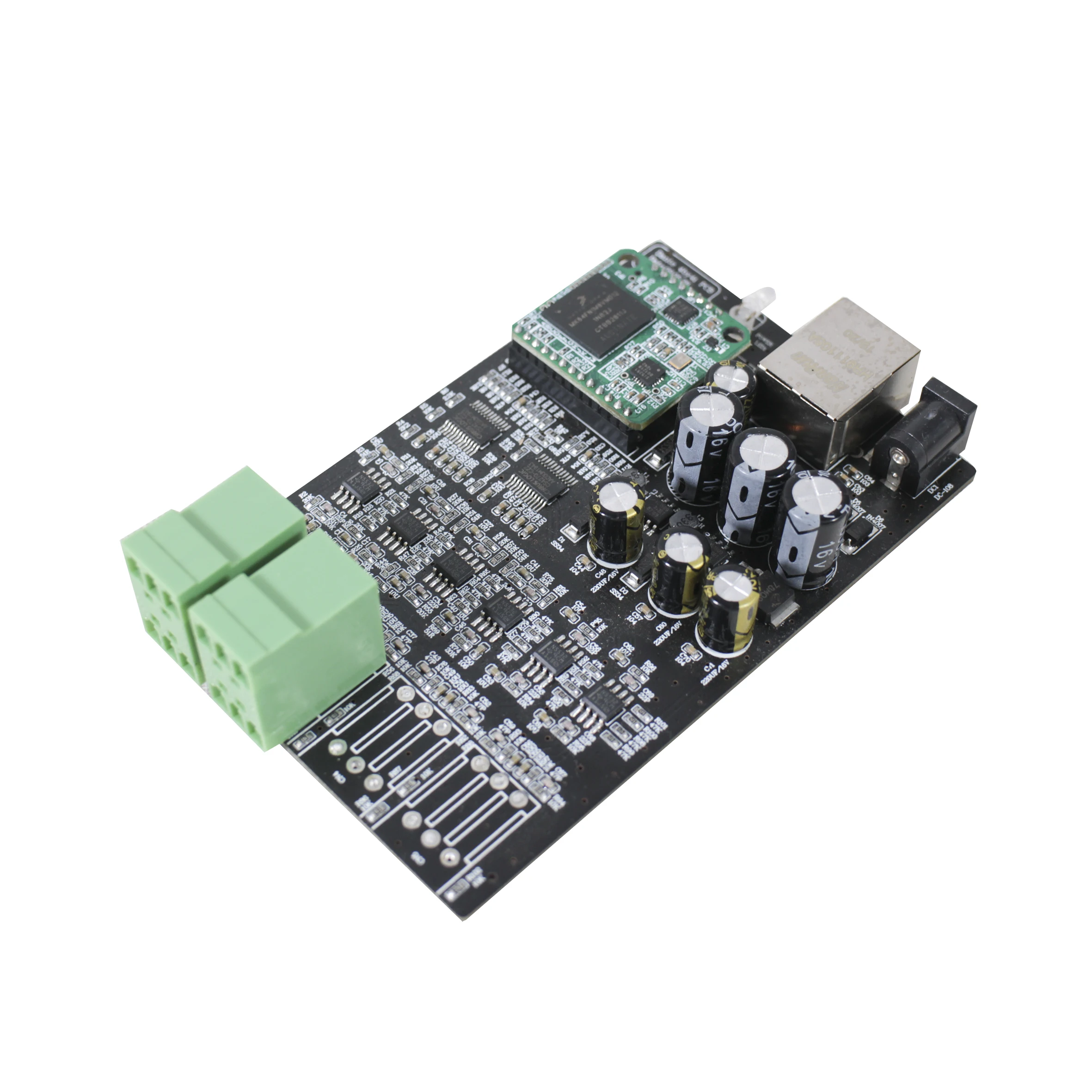 Dante Network 2 Input 2 Output PCB Board Dante Audio Interface
