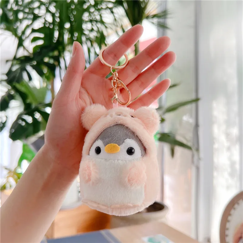 カワイイぬいぐるみキーホルダーペンギンぬいぐるみミニ