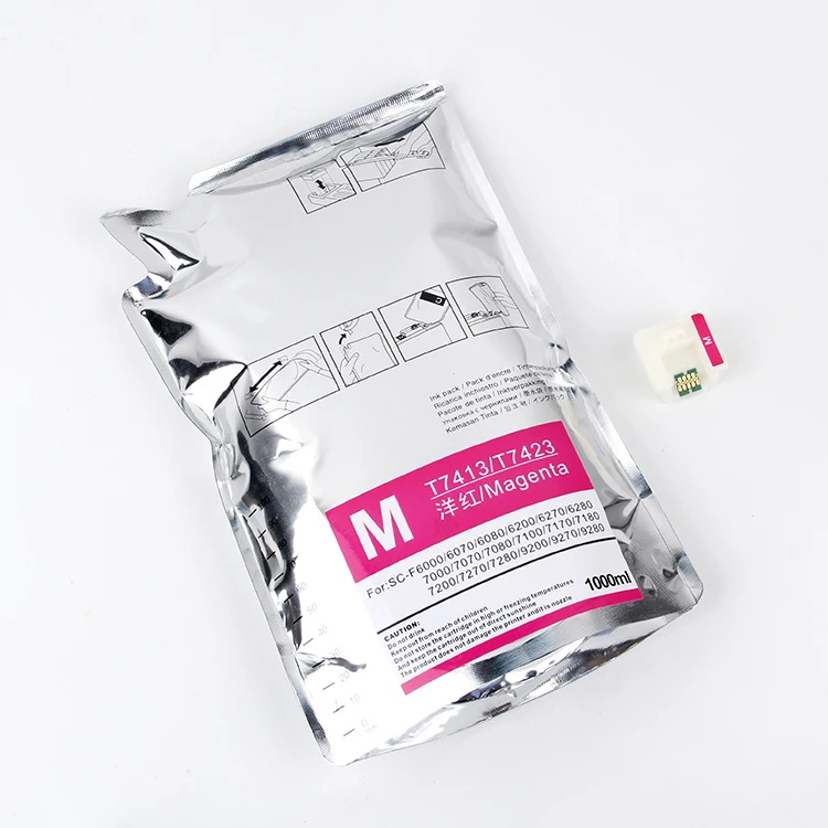T46C T46F T46D T46H Chip Sublimation Ink for epson F6330 F9430 F9430H Printer