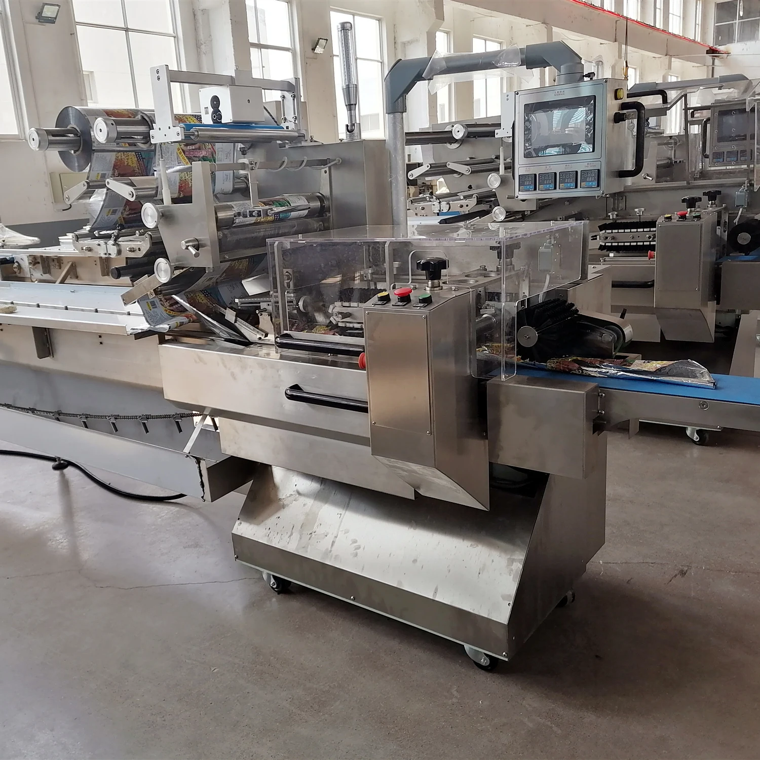 Многофункциональный упаковочный пакет Qingdao Bostar упаковочная машина для лапши быстрого приготовления с дозатором саше производственной