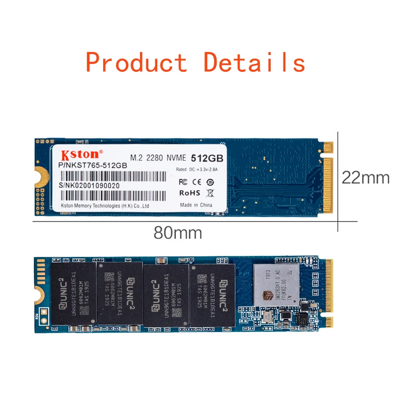 Kston M.2 NVME SSD - High Performance Storage Solutions