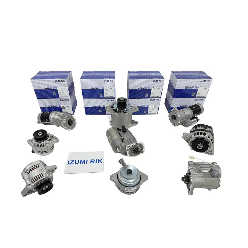 IZUMI RIK 4D31, 4D32, 4D33, 4D34, 4D35 محرك بدء التشغيل والمولد لمحركات Mitsubishi