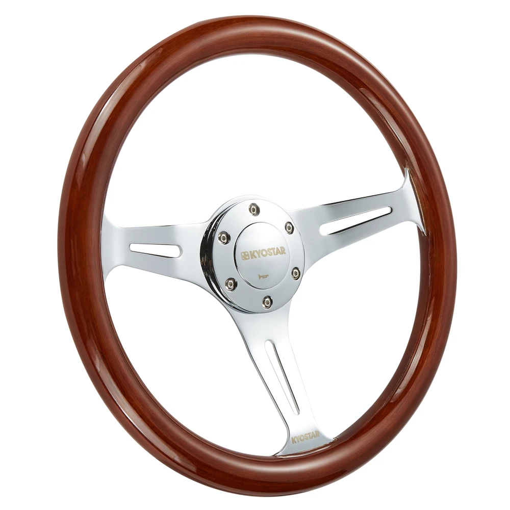 Flat Wood Finish Steering Wheel,Wooden Vintage Steering Wheel - Buy ...