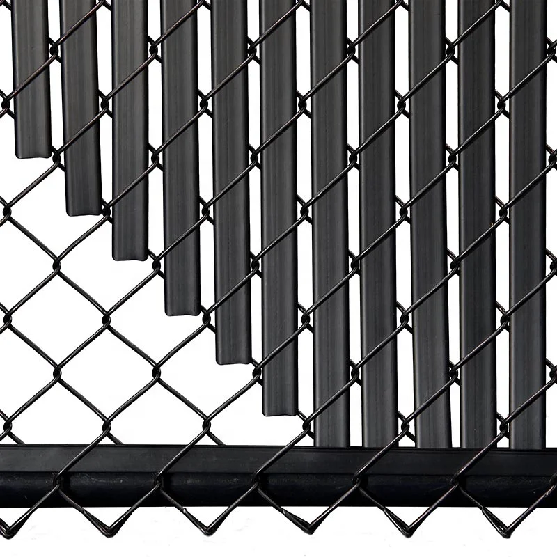 Used Privacy Slats Steel Pvc Coated Chain Link Fence Rolls 6ft