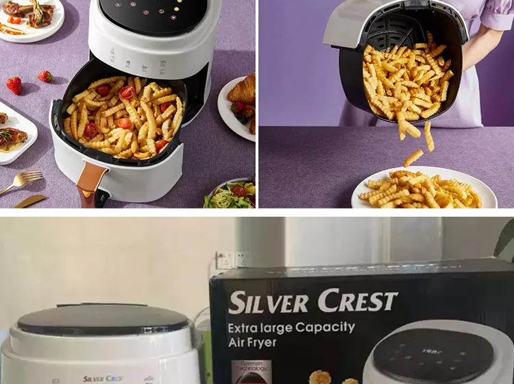 6l 8l 12l Oil Free Silver Crest German Small Emerald 360 Smart Digital