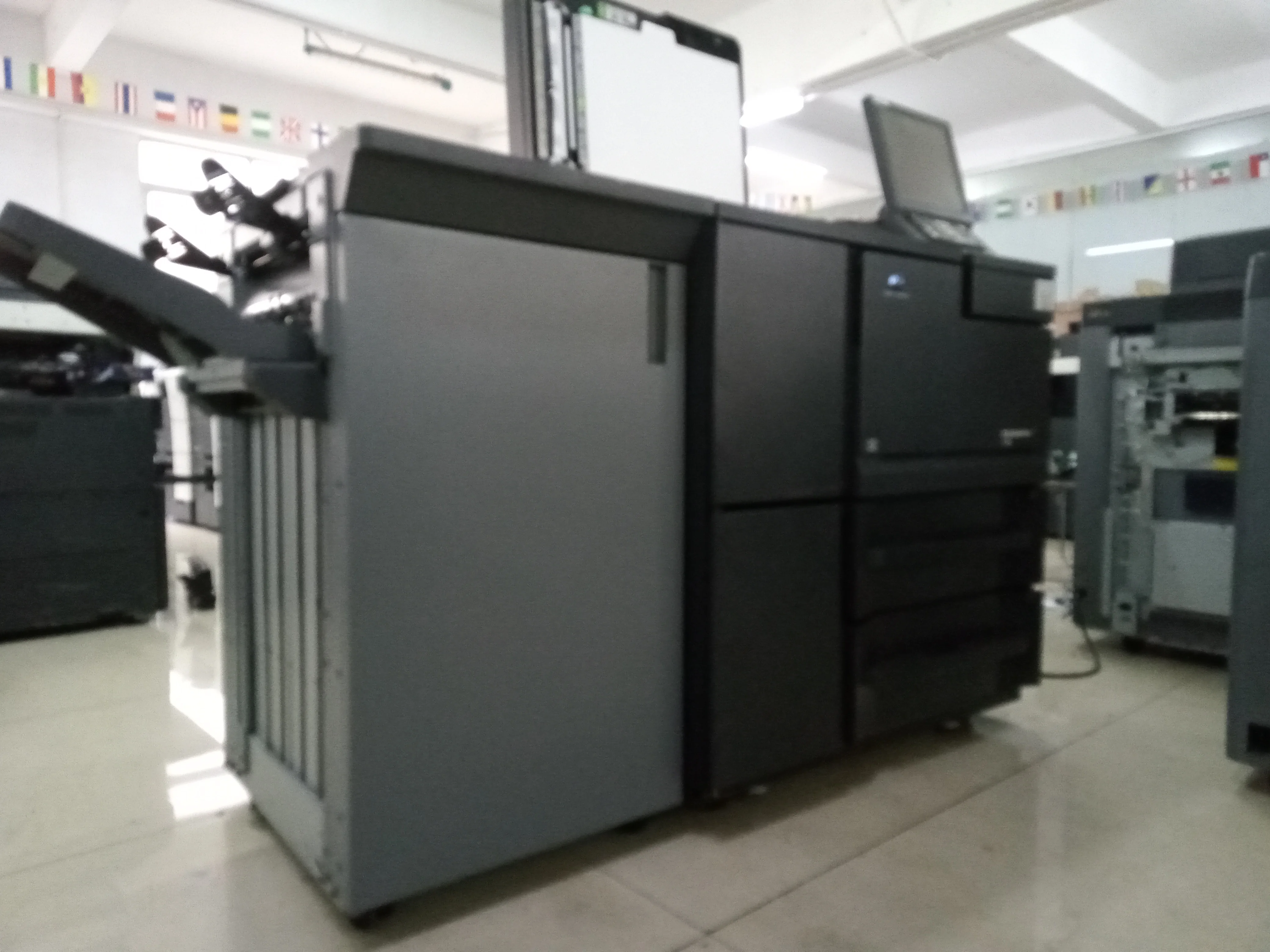 Refurbished Digital Printing Press Machine for Konica Minolta BH1100 Laser Production Press Photocopy Machine