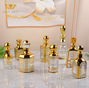 100ml 150ml OEM Square Skincare Packaging Customized Stopper Crystal Perfume Glass Bottle Manufacture