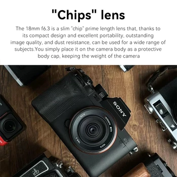 7artisans 18mm F6.3 II APS-C Small ,Fast and Thin Prime Focus Lens for Street Photography for Sony E,Z,XF Mount Prime Lens detail image