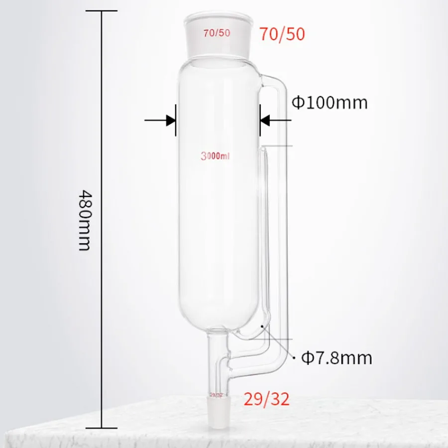 Tiandi Lab 3000ml Glass Soxhlet Extractor Customizable OEM Apparatus ...