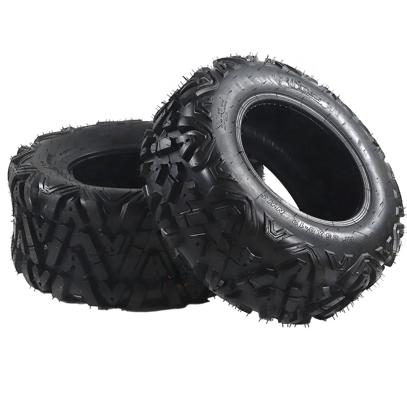 25x8-12 25x10-12  High Performance12 Inch Tire Atv/utv  Buggy Tubeless Tyre Go Kart Wheels ATV Tires