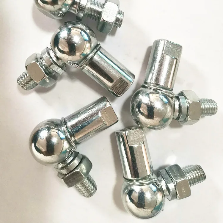 High Quality Right Hand CS10 Ball Joint Rod End Bearing for Auto Ball H M5 M6 M8 M10 Right Angle CS8/CS13/CS16 Carbon Steel