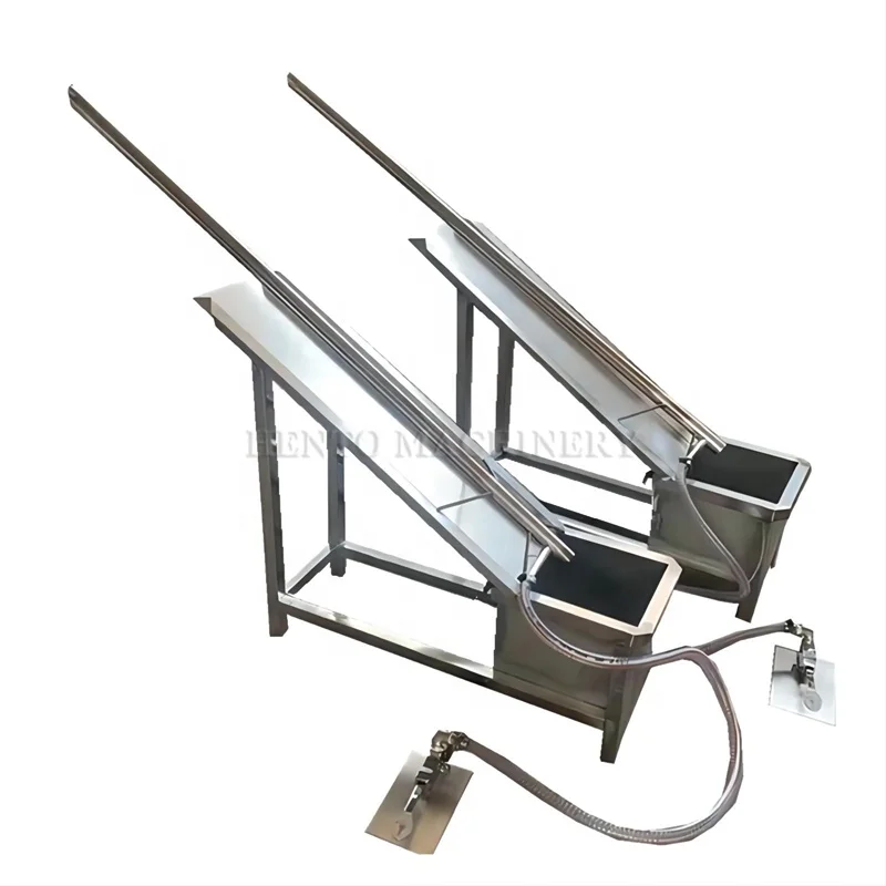 Easy Operation Pedal-Type Intestine Cleaning Machine / Pig Intestines Turner / Pork Intestine Cleaning Machine