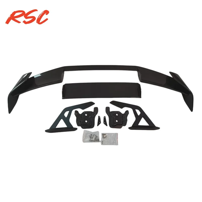 AR Style Dry Carbon Fiber Rear Wing Spoiler For BMW G8X M2 M3 M4 Car Parts Wing