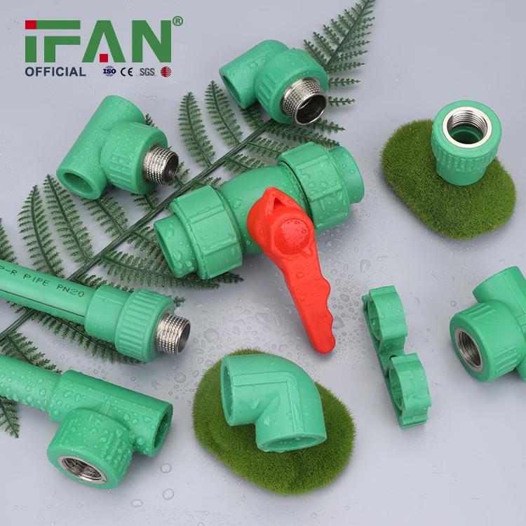 Ifan PPR Pipe and Fittings for Water Supply Full Size Pure Plastic