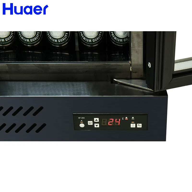 Table Top Back bar Fridge Freezer Triple Glass Door Back bar Cooler
