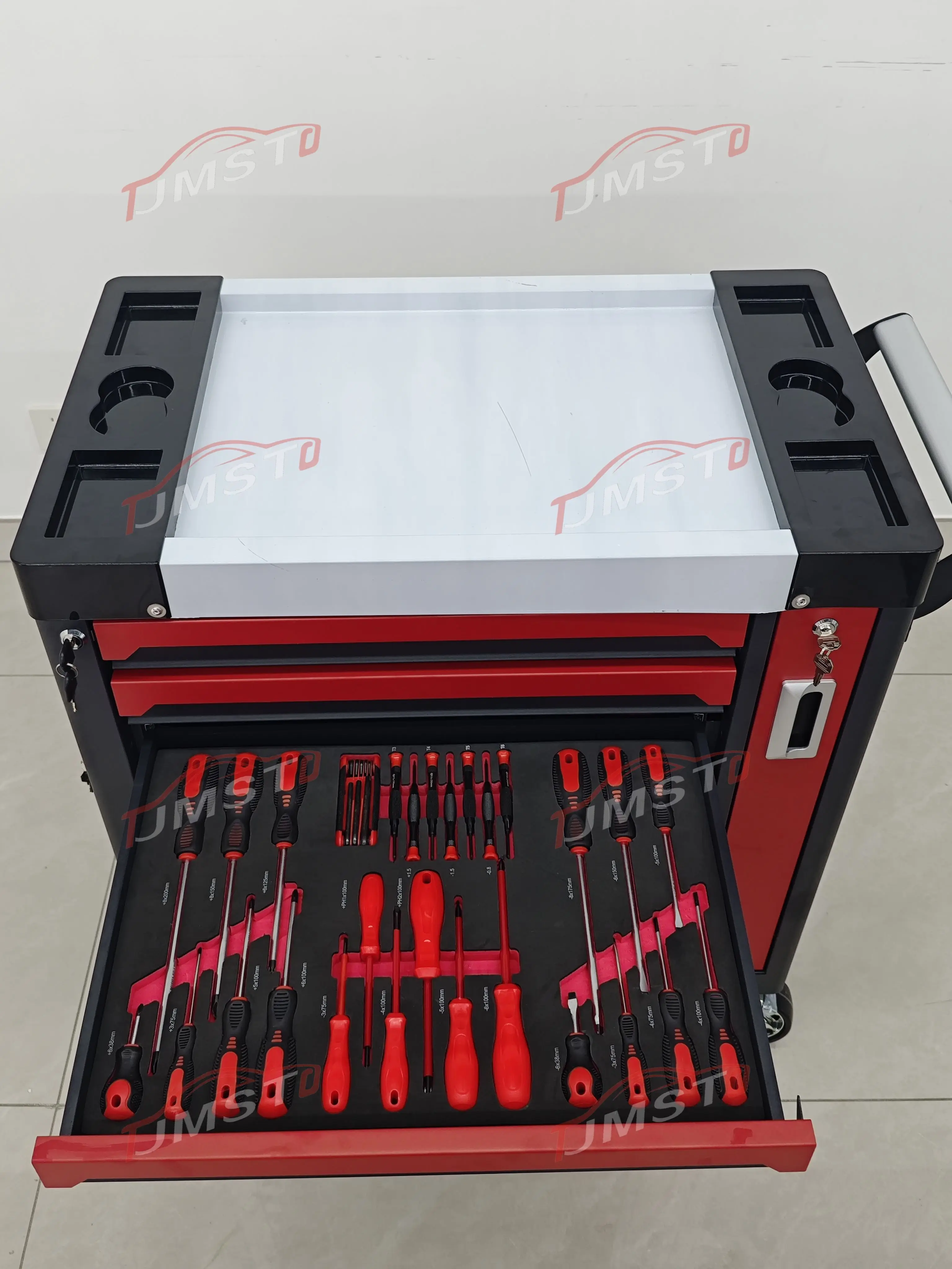 Heavy Duty Tool Trolley - 420 Pcs, 7 Drawers, CE Certified