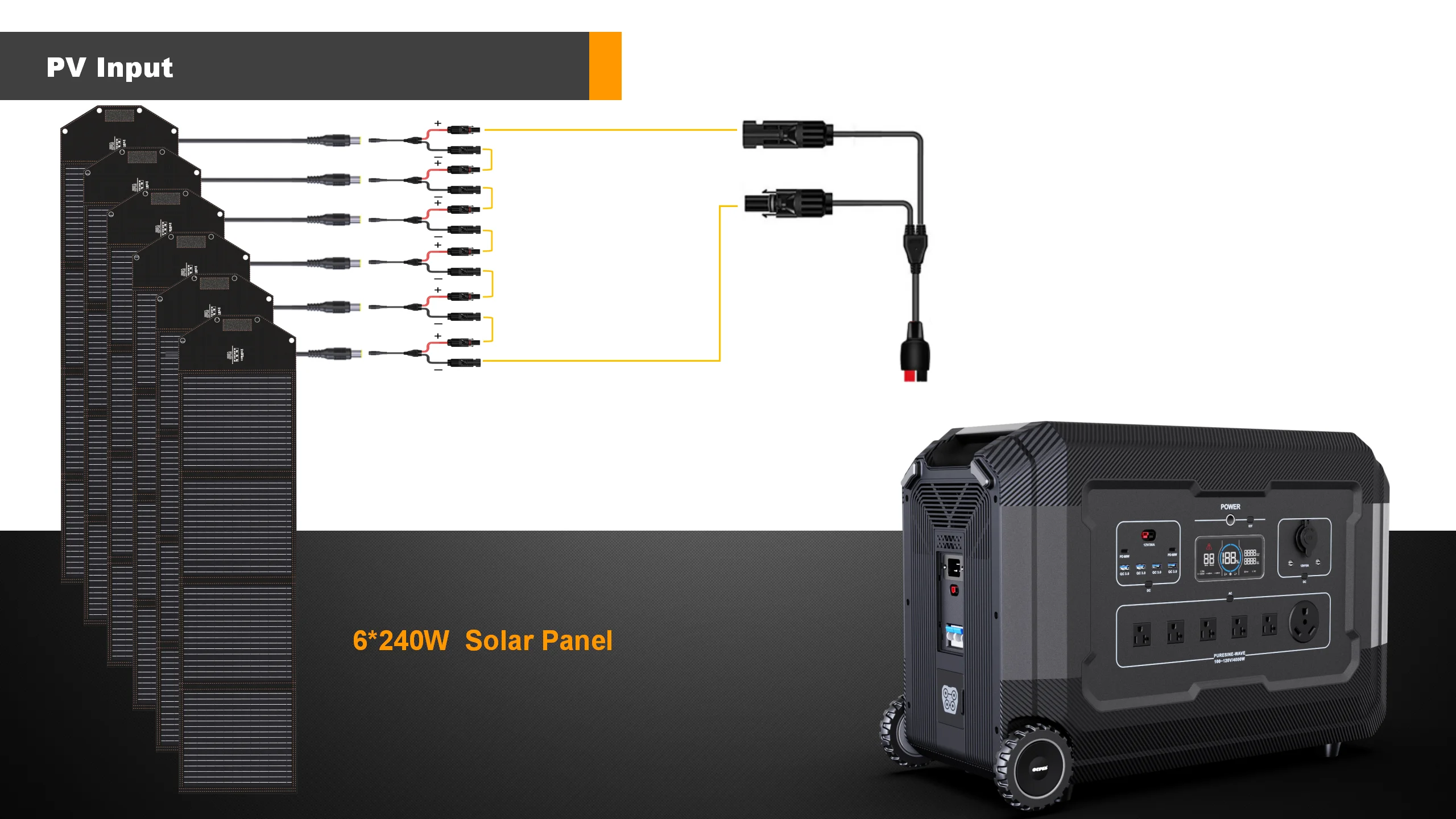 product 5000w emergency all in one camping solar generator portable power station bank-33