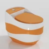 Bianco + arancione