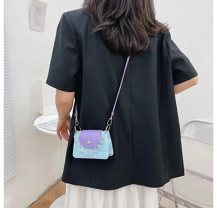 2021 Summer mini jelly bags women jelly pvc purse fashion designer handbags for women kids jelly purses