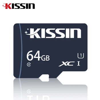 Kissin Factory Outlet TF SD Card 128MB 256MB 512MB 1GB 2GB 4GB 8GB 16GB 32GB Class6 U1 Speed Memory Card 64GB SD Card