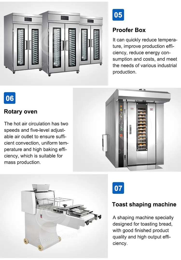 ORME Pastry and Bread Baking Make Machine De Fabrication De Baguettes Production Line Price