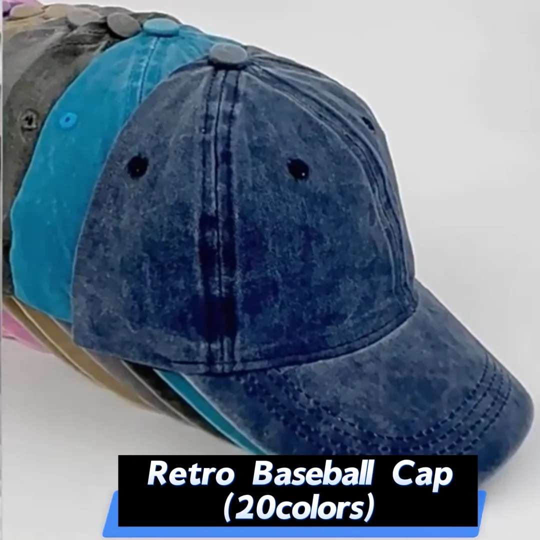 Custom Baseball Caps Logo Men Vintage Plain Cap Wholesale 100 Cotton