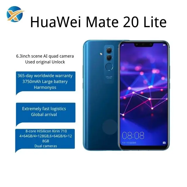 HUAWEI - HUAWEI Mate20lite simフリー 64G Amazon | HUAWEI Mate 20 lite SIMフリー [サファイアブルー