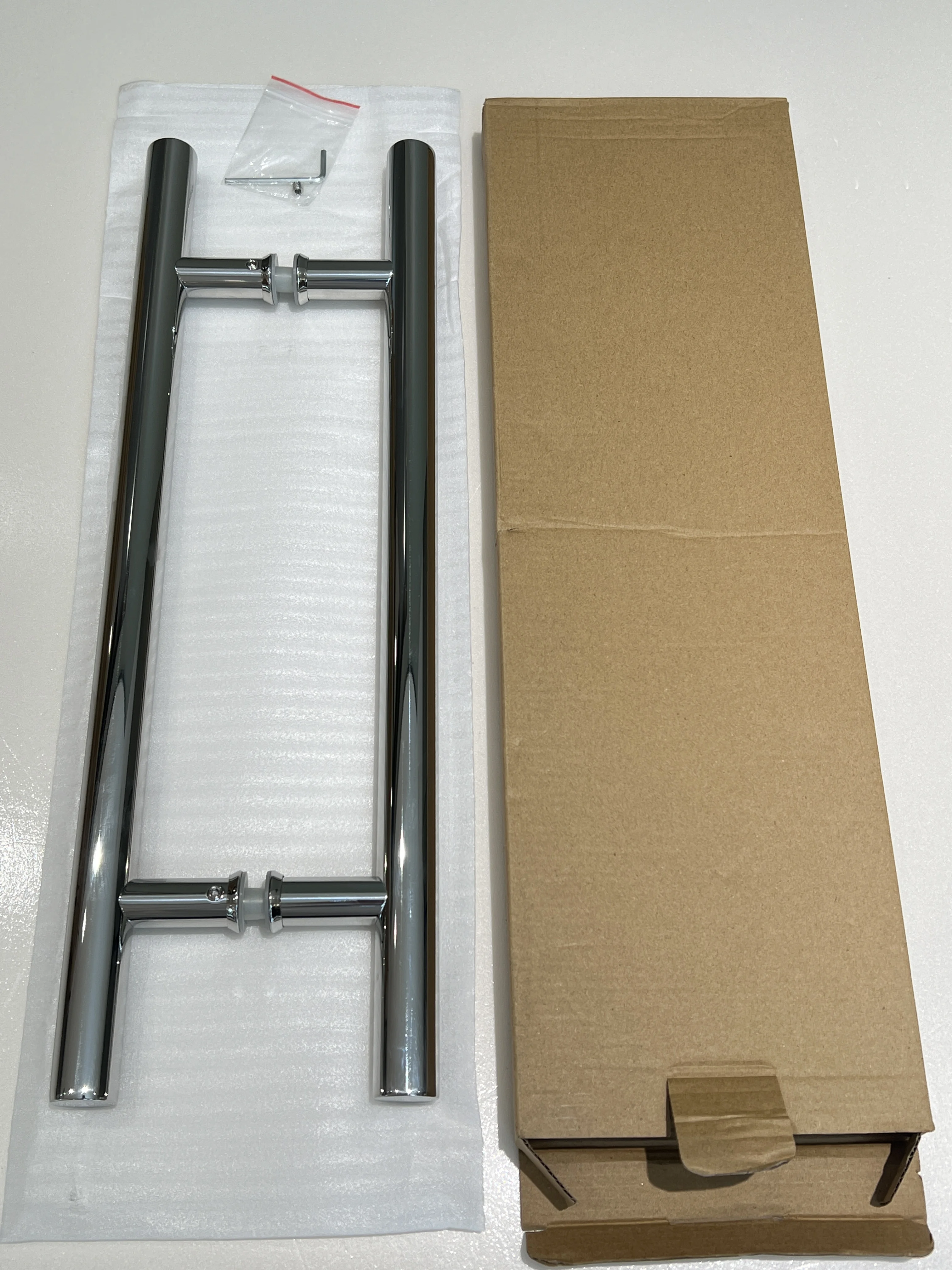 H Type Stainless Steel Sliding Door Handle Bathroom Hotel Shower Glass Door Handle Black Kitchen