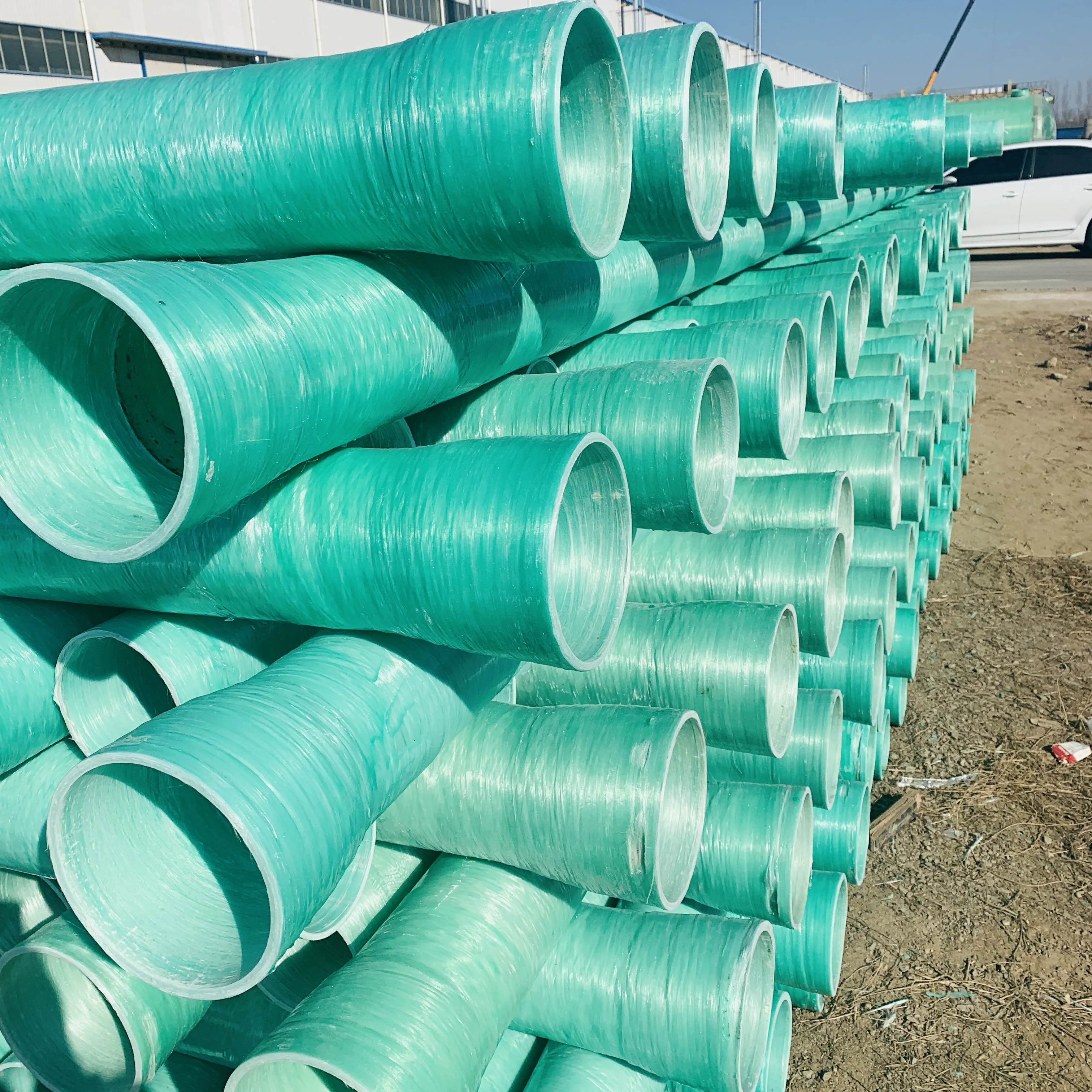 High Quality Underground Glass Steel Pipe Factory Supplied Fiberglass ...