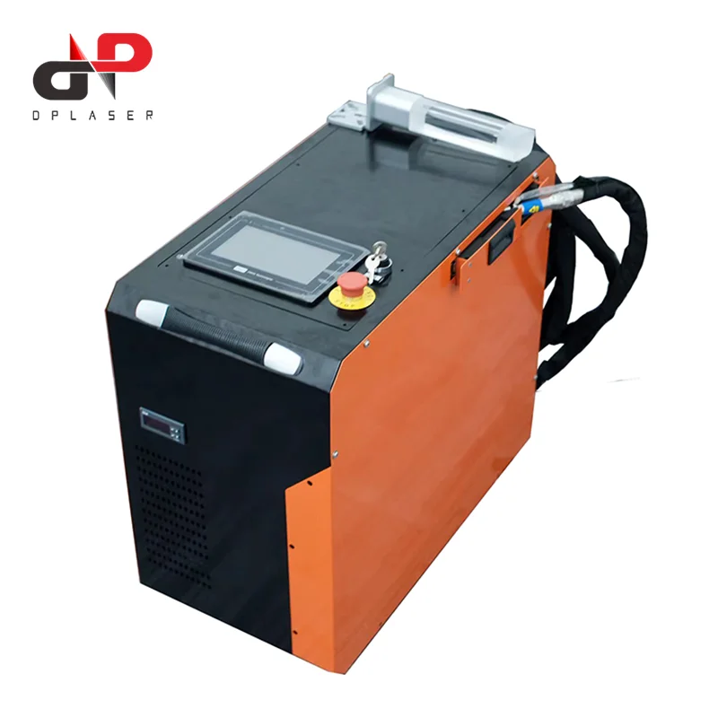 Портативный 1000 Вт ручной волоконный лазер сварочная машина для резки и