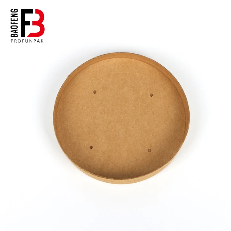 
Пищевой pe покрытием крафт-бумага greaseproof бумага суп чаша для горячих продуктов 