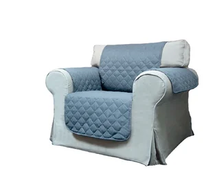 Competitive Price Microfiber Fabric Waterproof Sofa Protector with Ultrasonic Embossing Design