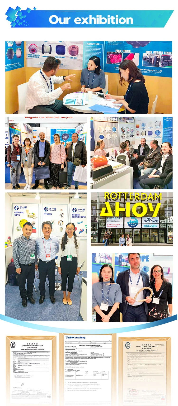 Twisted 3 Strands Polypropylene pp Danline Rope 10mm Packaging Rope for Fishing 6