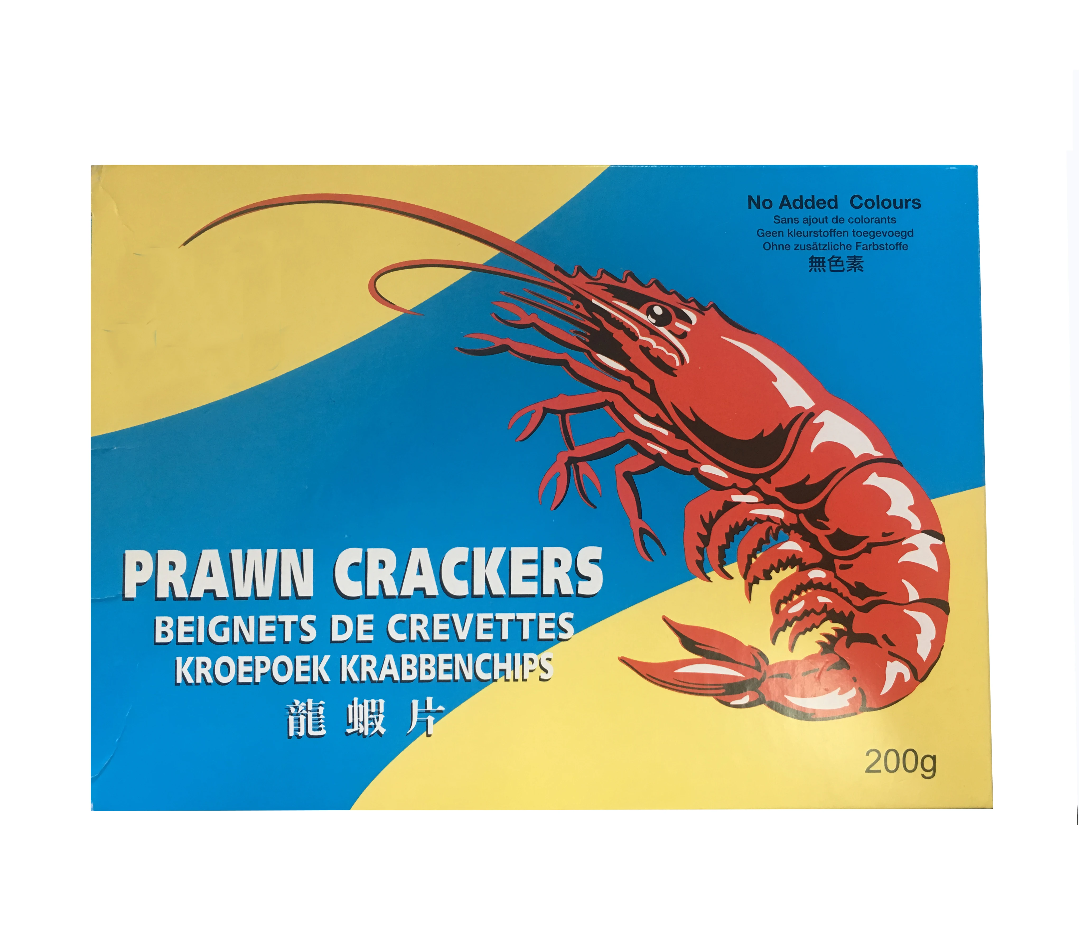 Prawn Crackers Red Color Snack Colored Prawn Chip Prawn Cracker