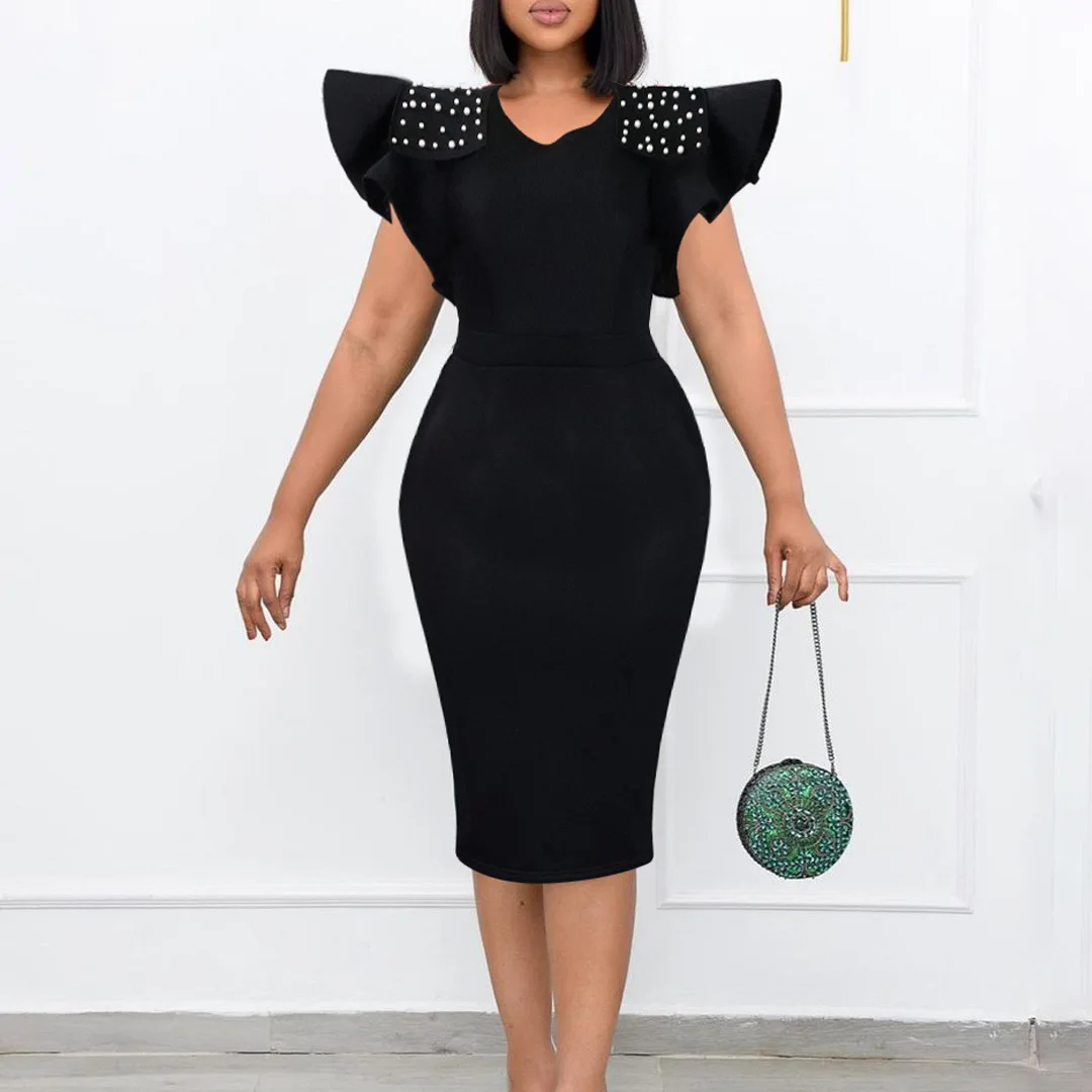 long sleeve formal evening dresses Amazon.com: Dresses for Women Party Night Elegant Ruffle Hem Long Sleeve  Dress Cocktail Maxi Dressses V Neck Se Navy : Sports & Outdoors