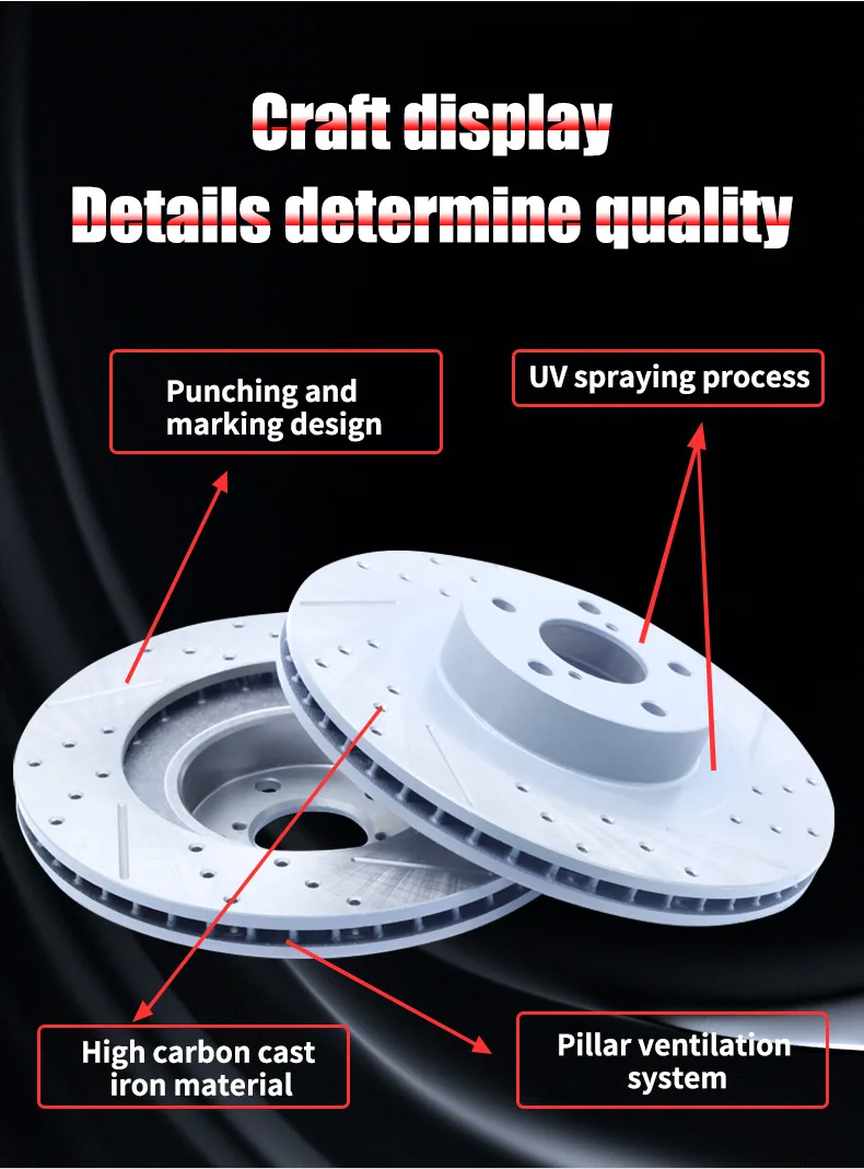 SDC SDCX Brake DISC SX1192 92188884 5499796 for 07 Park Avenue Front