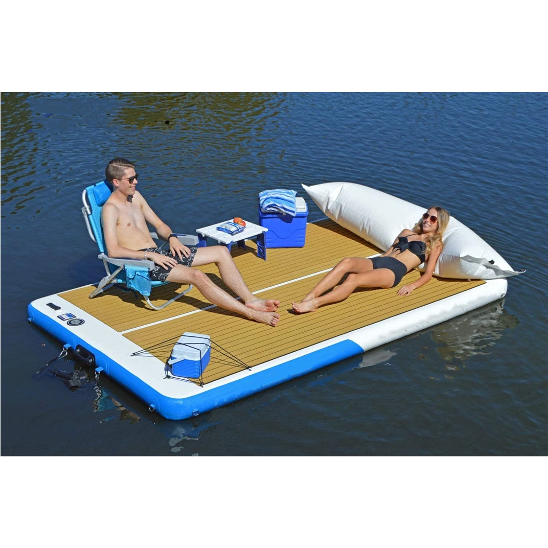 Inflatable Dock Floating Mat - Max Capacity 100-500kg