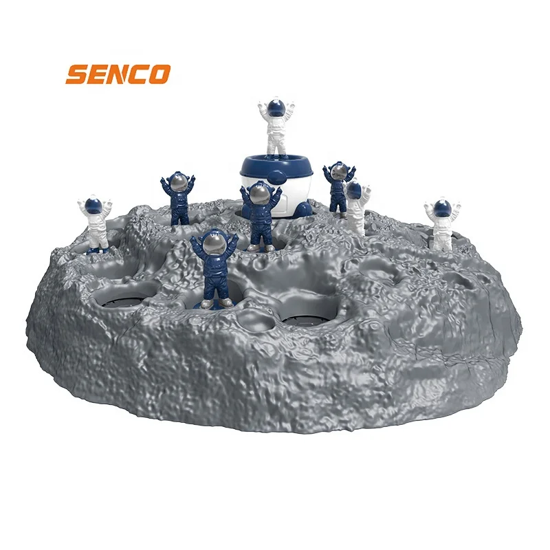 Funny Astronaut Checkers Chess Trap Board Game Toy Competitive Trap Interactive Educational Toys Plastic Table Desktop Game