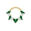 PVD gold+green/cry
