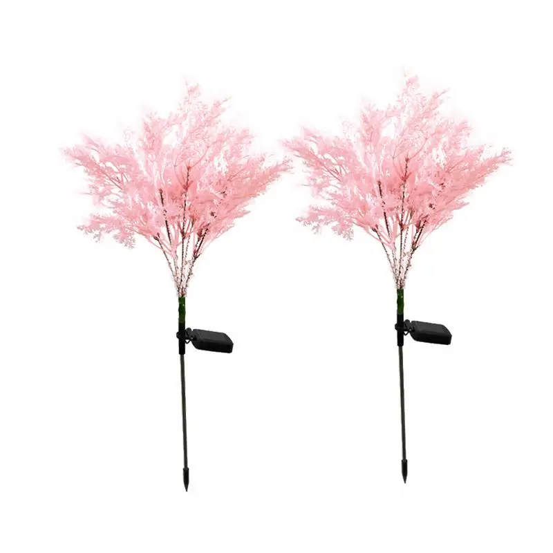LED Solar Rime Pin Light Outdoor Waterproof Retro Yard Landscape Light Garden Lawn Decorative Light