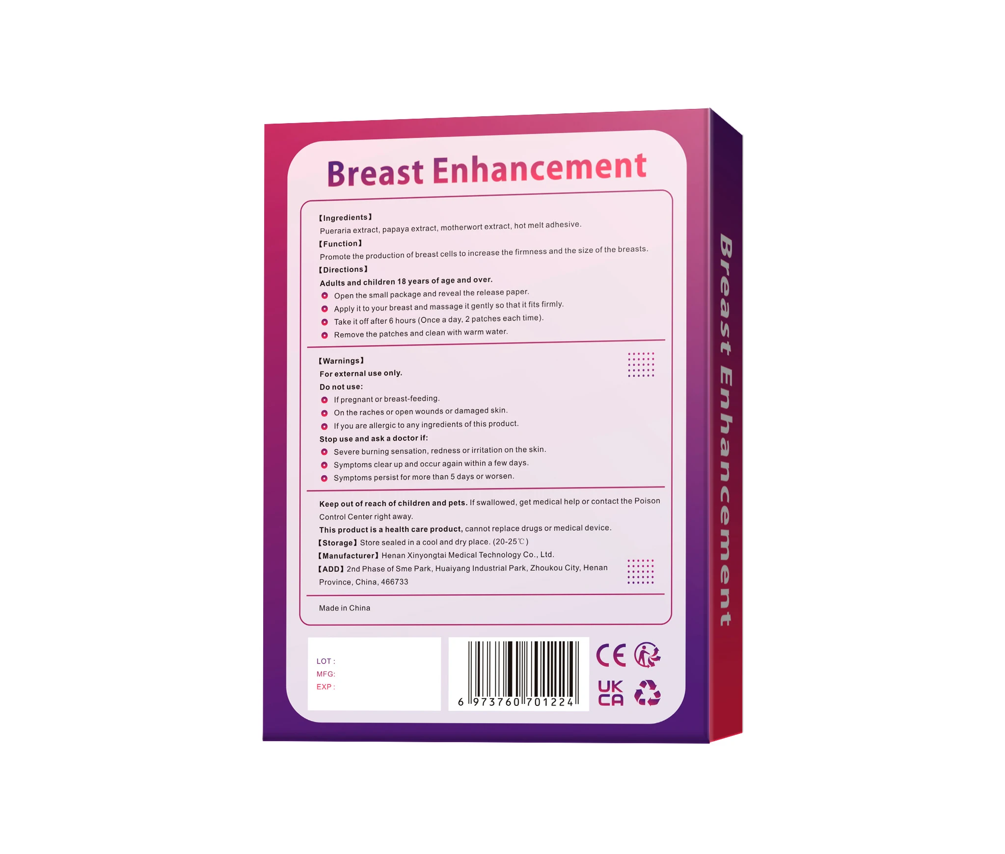 14-140PCS Breast Enhancement Patch, 2023 New Breast Enhancement