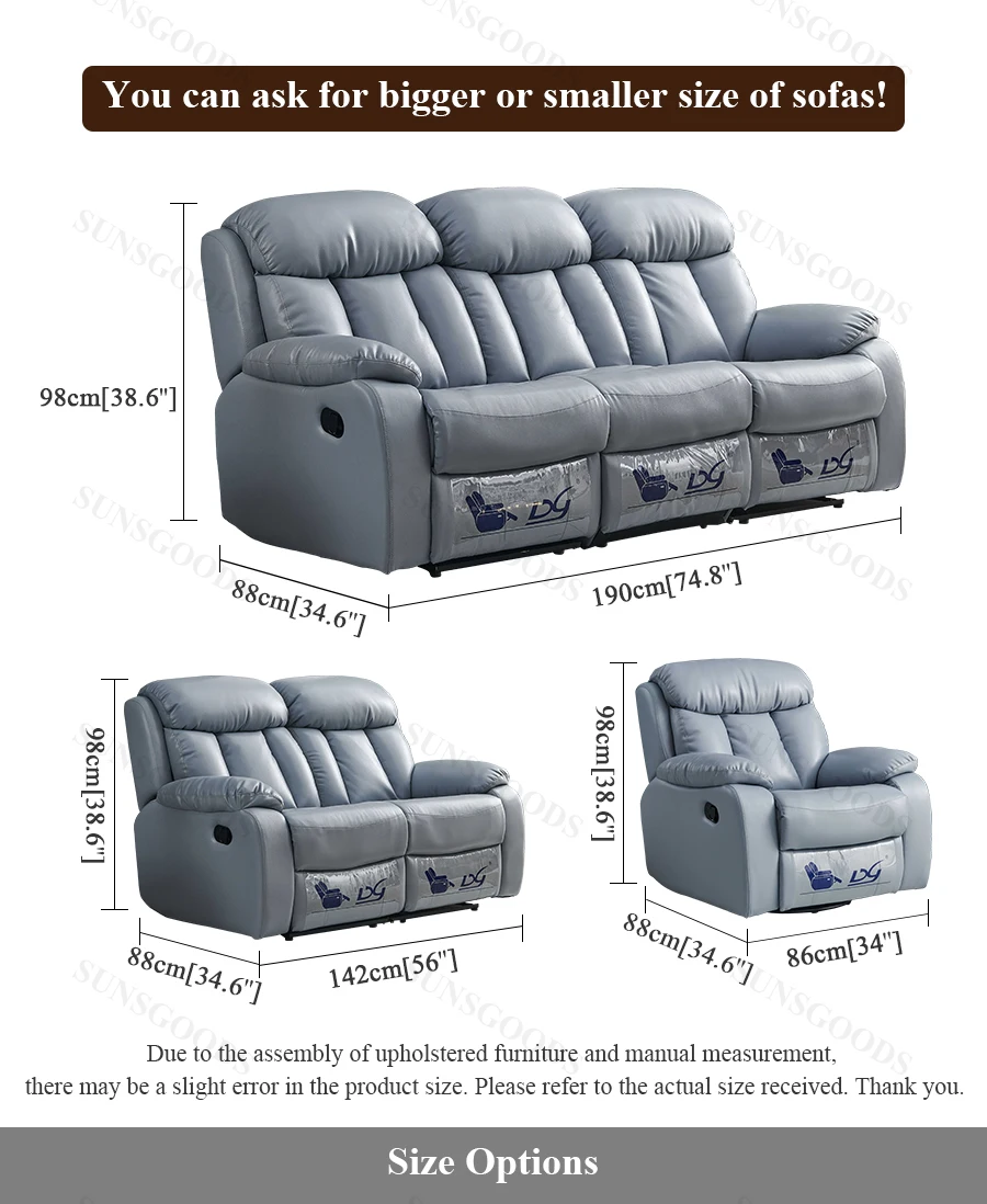 Wholesale Recliner Sofa Sets Fabric In Malaysia,Recliner Sofa Set ...