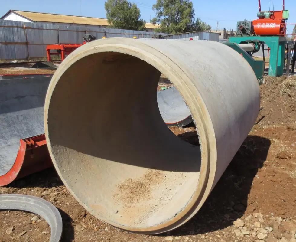 New Design Centrifugal Automated Concrete Pipe Steel Mould Making Machine Manufacturing Plant