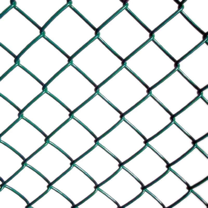 Popular USA Diamond Pattern Zig Zag Shape Vinyl Coated Chain Link Fence Iron Wire Mesh for Welding Cutting Services Wholesale