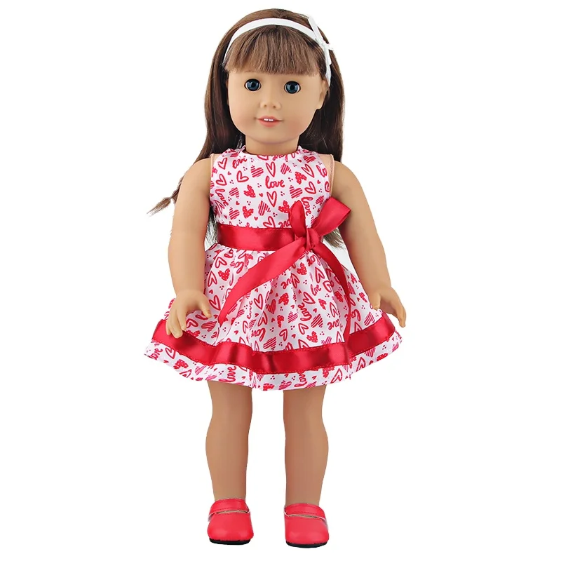 Patrón Vestido Ropa MuÃ±eca American Girl Al Azar Set Muñeca Ropa - Main Image
