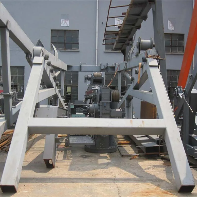 Free Fall Lifeboat Davit 100KN  SOLAS Certified Safety Lifeboat Equipment Launching Device