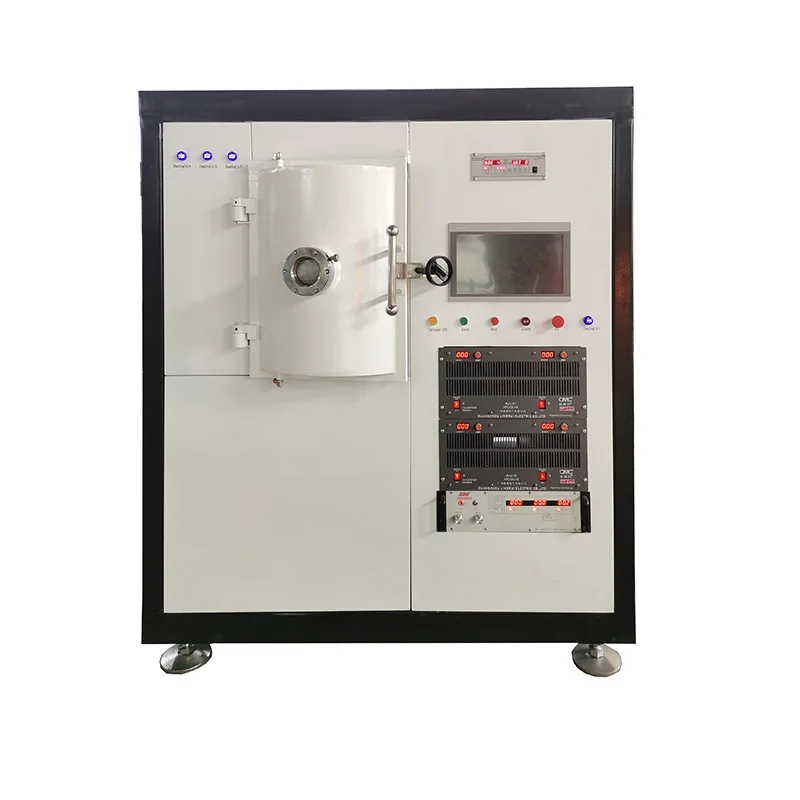 Mini Pvd Vacuum Titanium Coating Equipment on Hardened Steel Parts Alcrn, Altisin  Dlc Pvd Coating Machine for Sheet