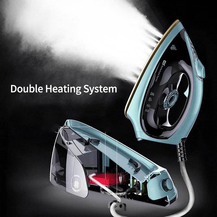 Hg 2100w Industrial Steam Iron Station With Ceramic Soleplate Vertical