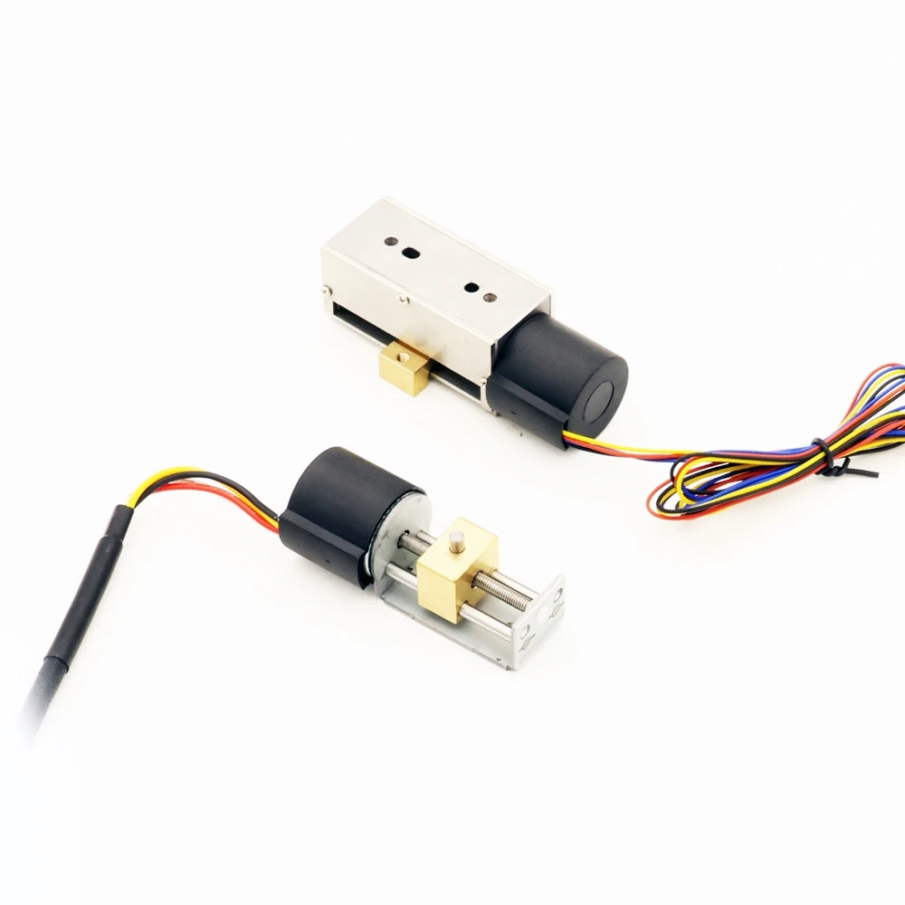 Linear Stepping Motor Screw Linear Stepper Motor with Bracket Apply to Strobe Lights Camera Flash